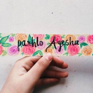 Personalized Parhlo bookmark